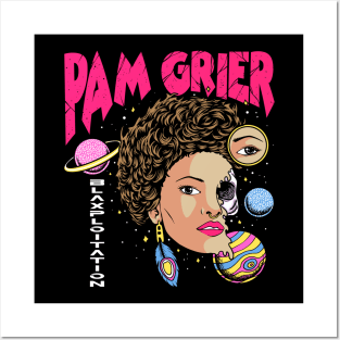 Pam Grier - Blaxploitation Outer Space Posters and Art